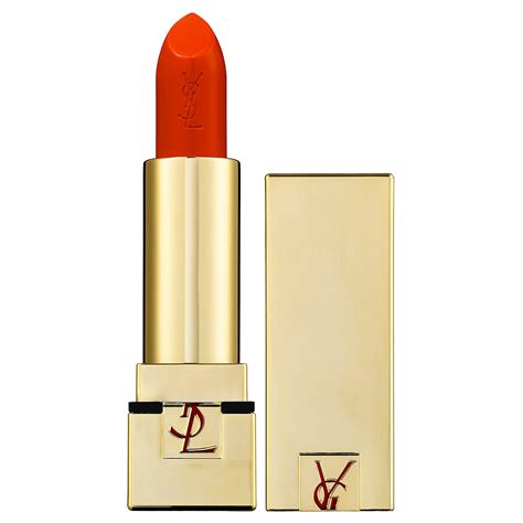 ysl lipstick 21 orange saree|ysl beauty lipstick.